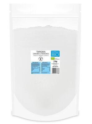 Horeca Bio Tapioka (Skrobia Z Manioku) Bezglutenowa Bio 3 Kg [BIO]