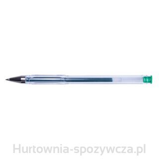 Długopis Żelowy Office Products Classic 0,5Mm, Zielony