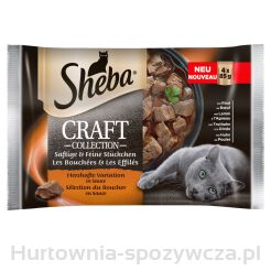 Sheba Craft Soczyste Smaki 4X85G