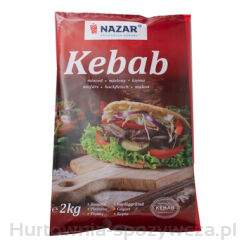 *Nazar Kebab Mielony Wołowo-Drobiowy, Cięty-Pieczony, Wyrób Garmażeryjny, Mięsny 2Kg.