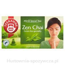Herbata Zielona Teekanne Zen Chai 20 Torebek X 1,75G Rfa