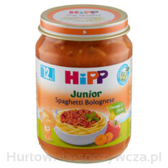 Hipp Bio Od Pokoleń, Spaghetti Bolognese, Po 12. M-Cu, 250 G