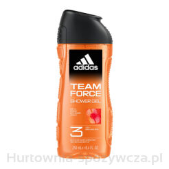 Adidas Team Force Żel Pod Prysznic 3 W 1 Dla Mężczyzn, 250 Ml