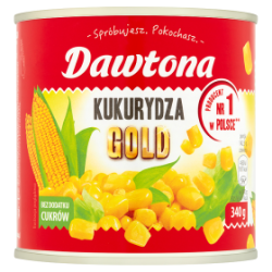 Dawtona Kukurydza Gold Pakowana Próżniowo 340G